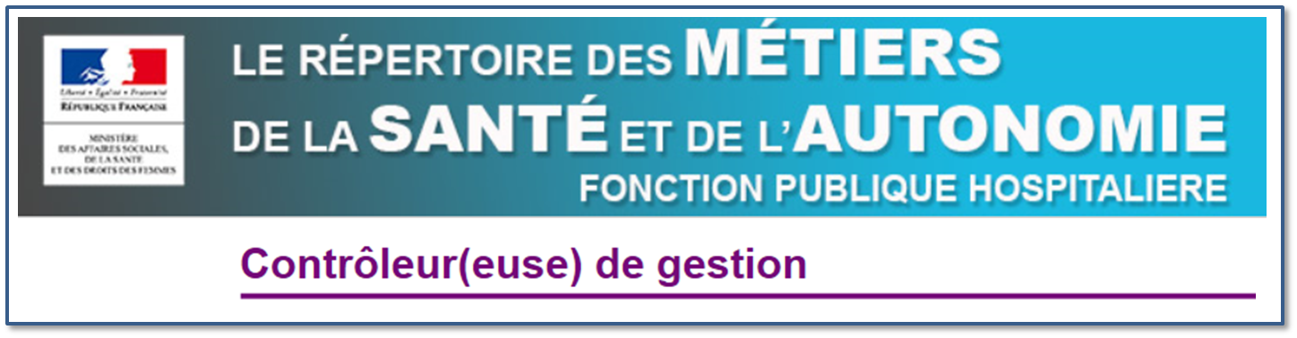 Répertoire Des Métiers De La Fonction Publique Hospitalière